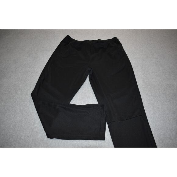 Adidas Gym Pants Joggers Mens Size XL Slight Tapered Slim ZIP Ankle Polyester - Picture 8 of 8